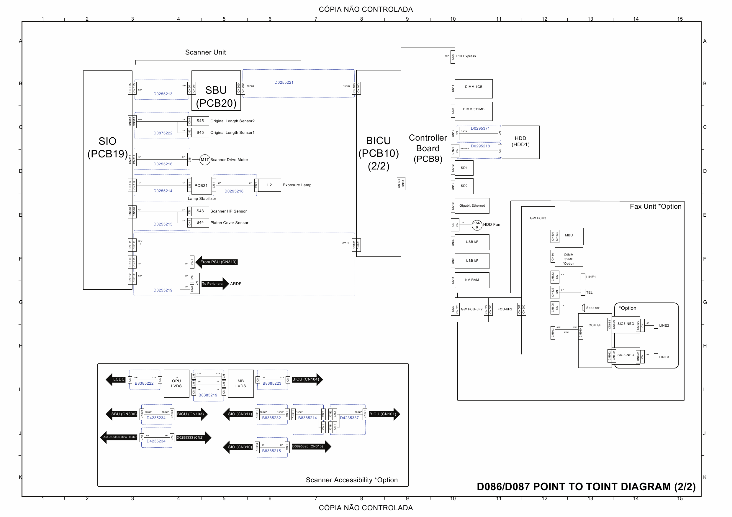RICOH Aficio MP-C4501 C5501 D088 D089 Circuit Diagram-2